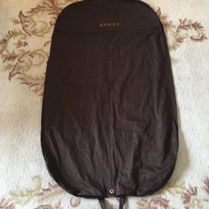 Gucci garment bag in brown